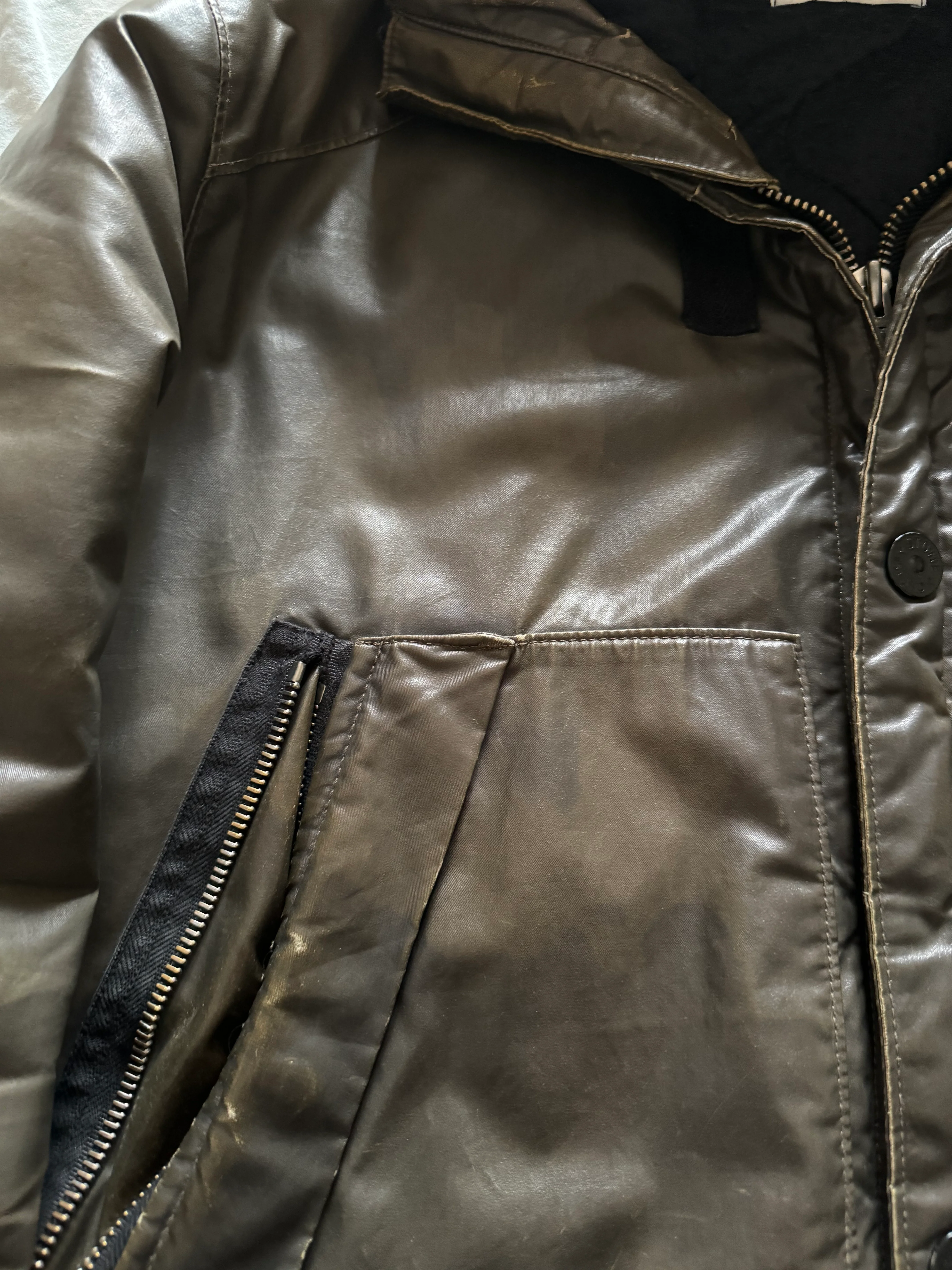 Stone Island 'Waxed Ice 2' Jacket - XL - Image 4