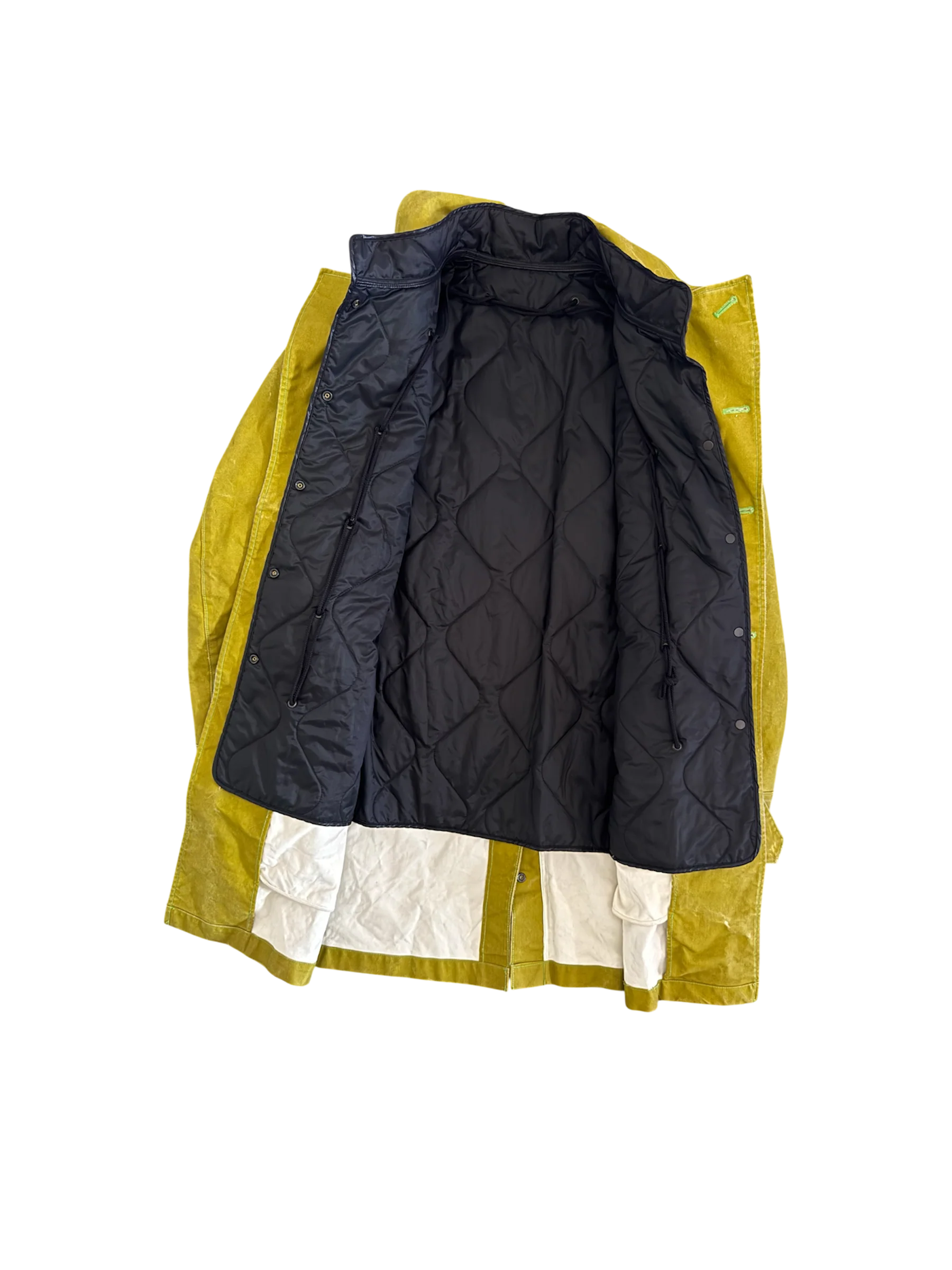 Stone Island 'Waxed Ice Heat Reactive' Trench - Medium - Image 3