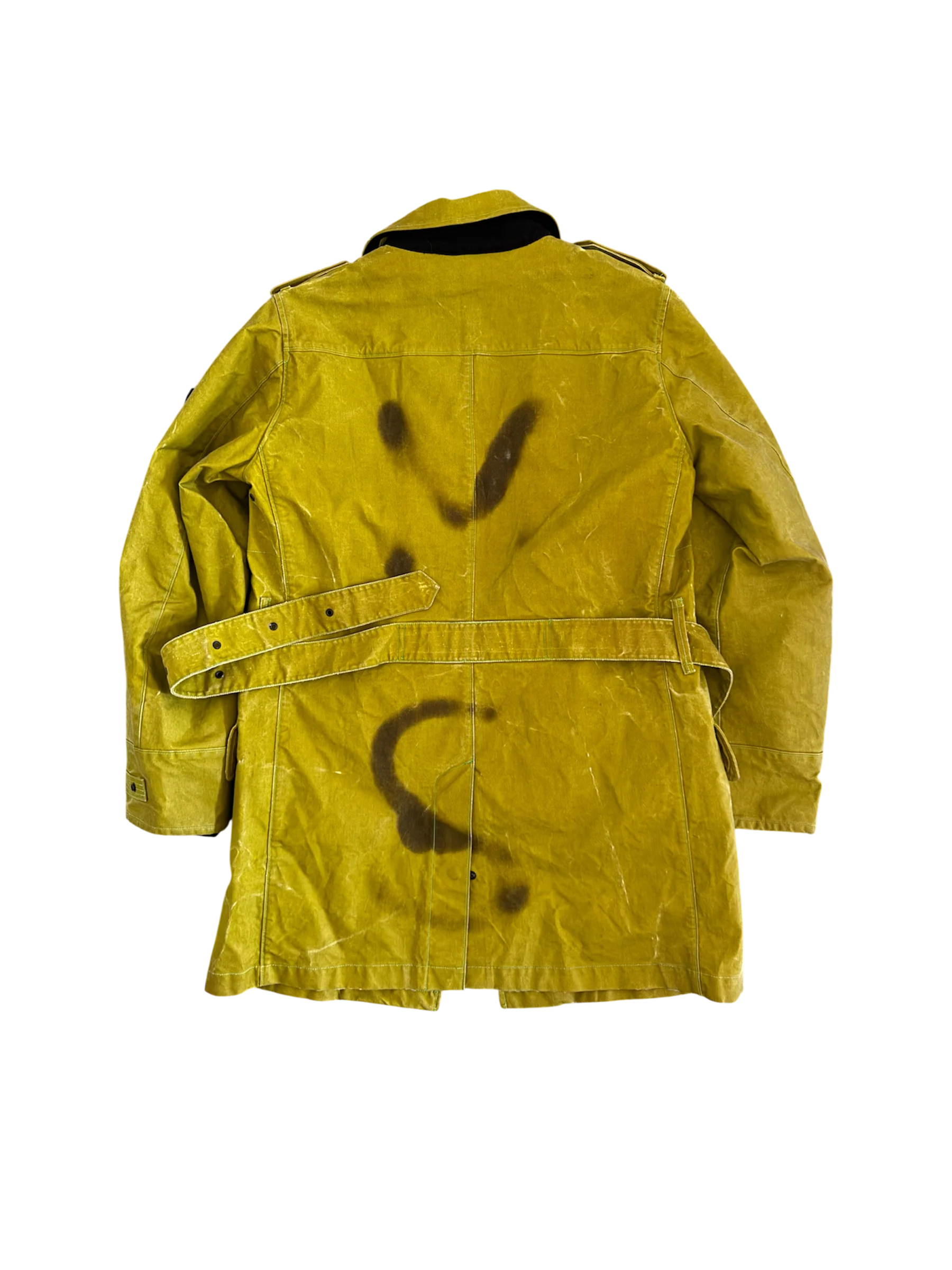 Stone Island 'Waxed Ice Heat Reactive' Trench - Medium - Image 4
