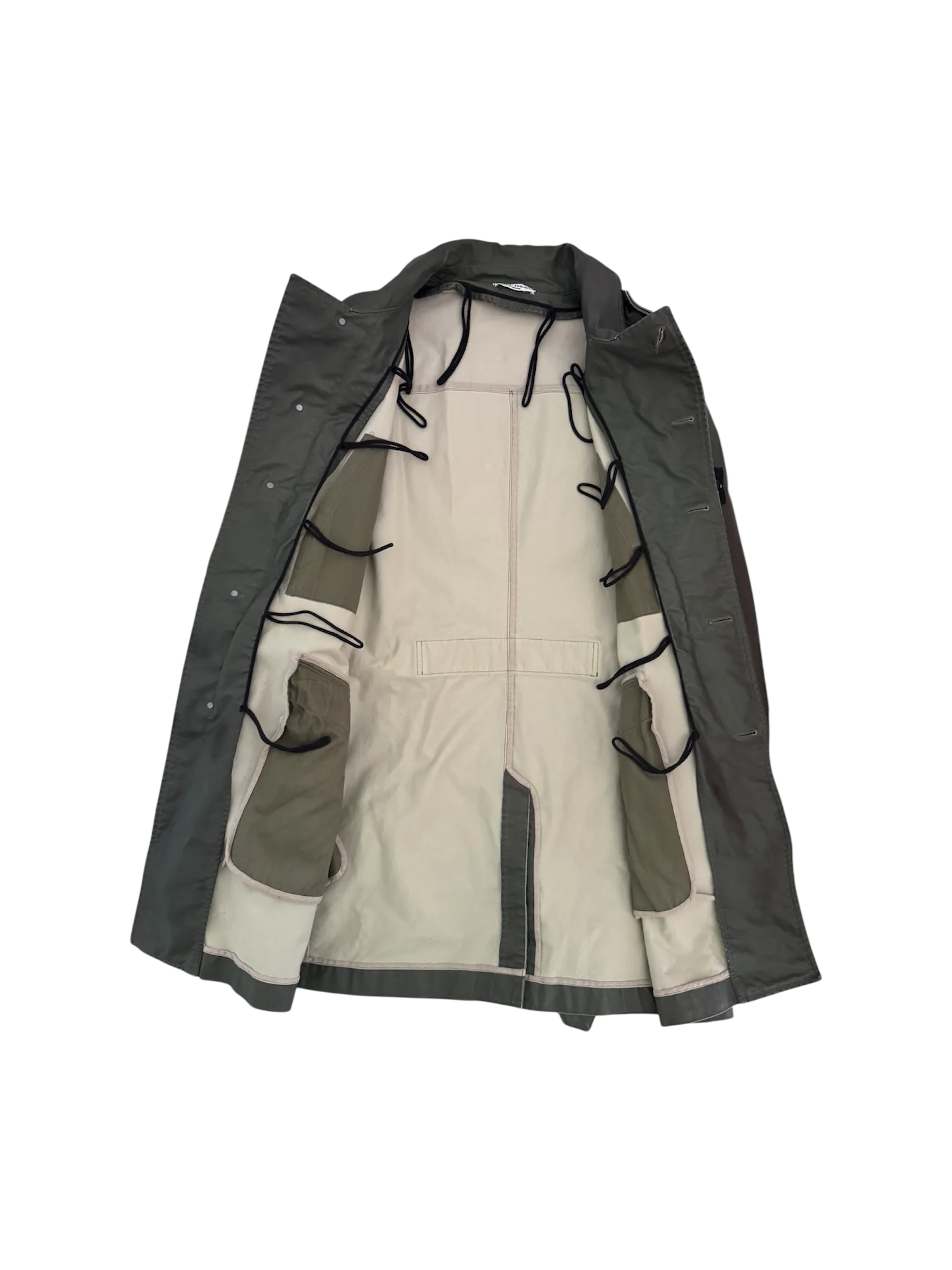 Stone Island 'Waxed Ice Heat Reactive' Trench - XXL - Image 3