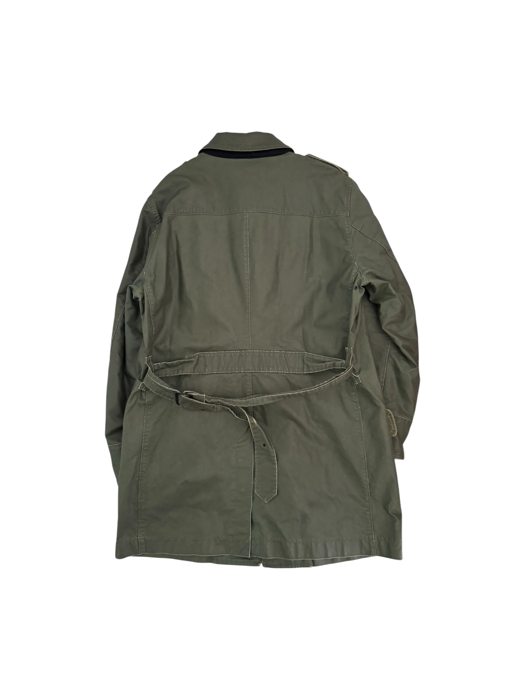 Stone Island 'Waxed Ice Heat Reactive' Trench - XXL - Image 4