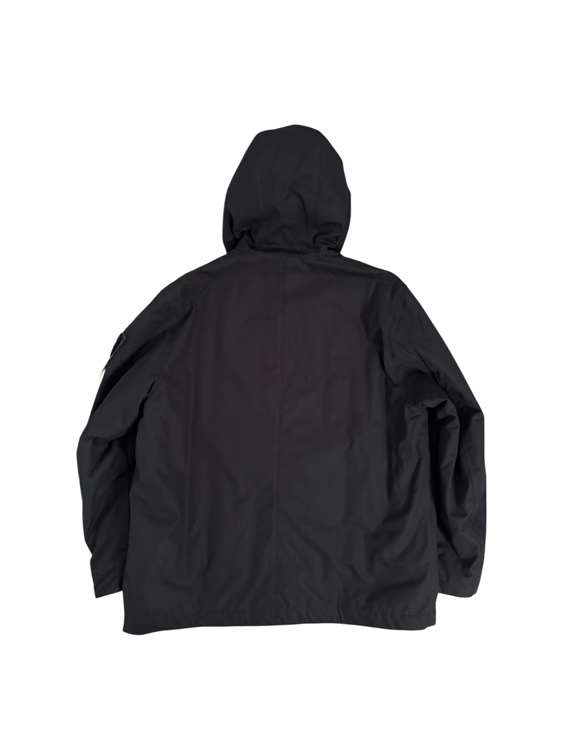Stone Island 'Weatherproof Cotton Canvas Ghost Piece Primaloft Insulation' Navy Jacket - Small - Image 3