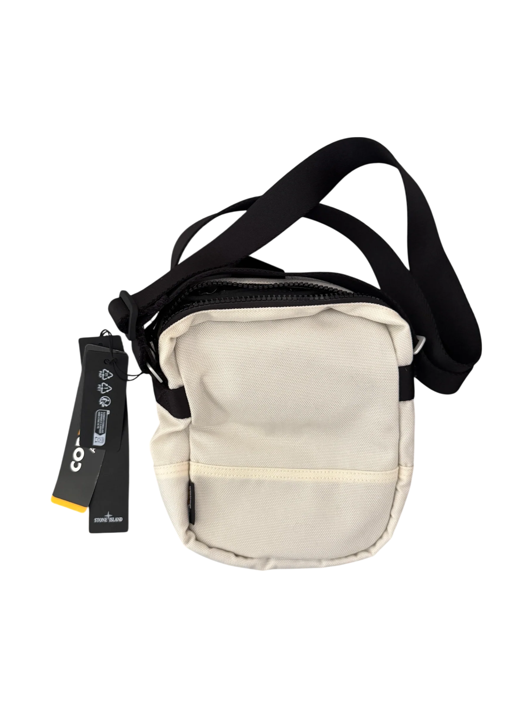 Stone Island White Cordura Shoulder Bag - Unisize - Image 2