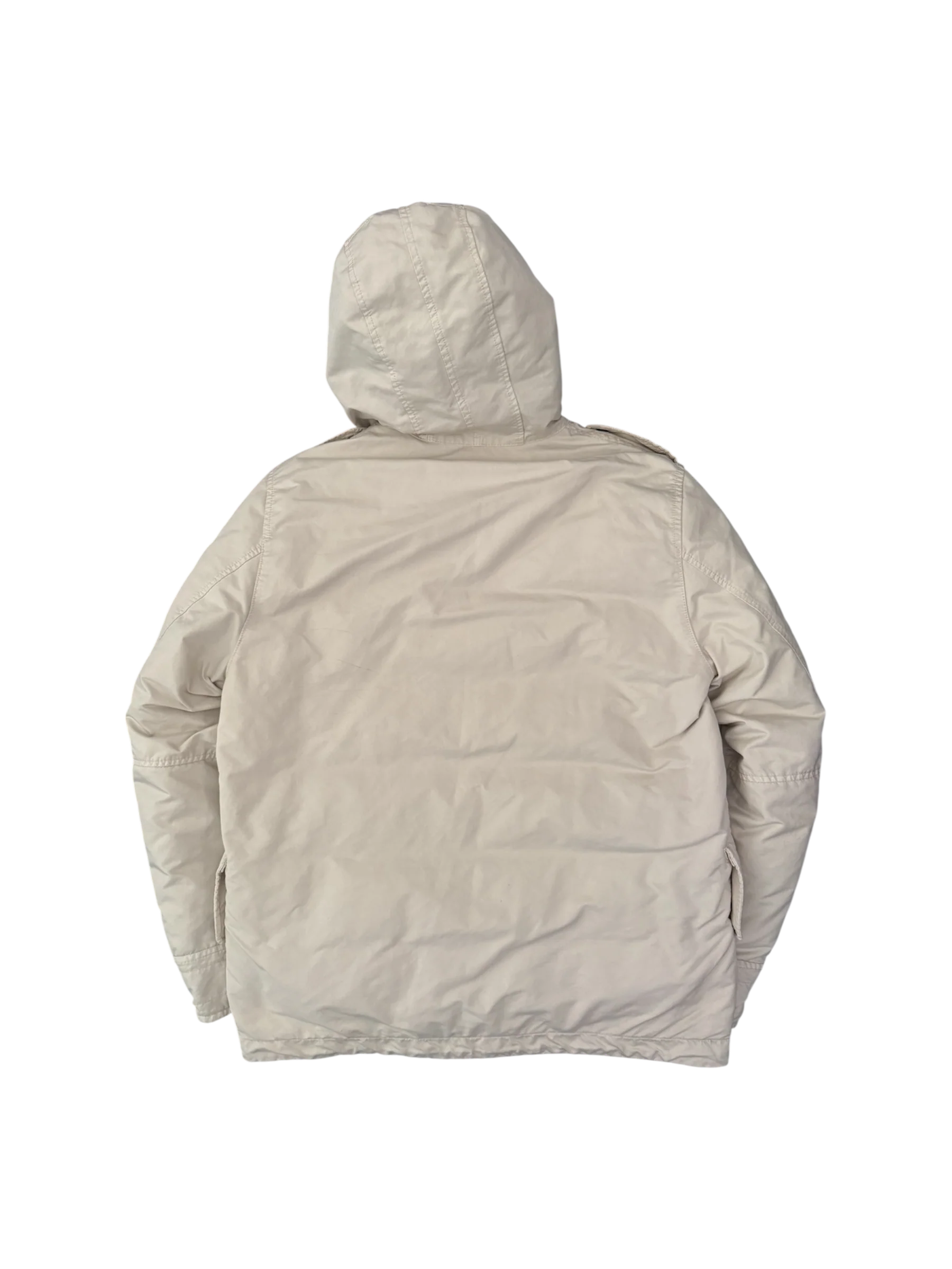 Stone Island White 'David TC Down' Jacket - Large - Image 3