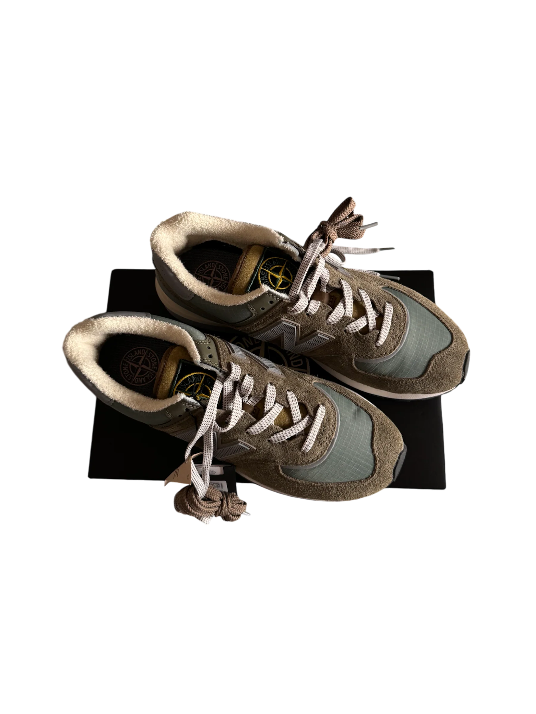 Stone Island x New Balance '574' Sneakers - 43 EU - Image 3