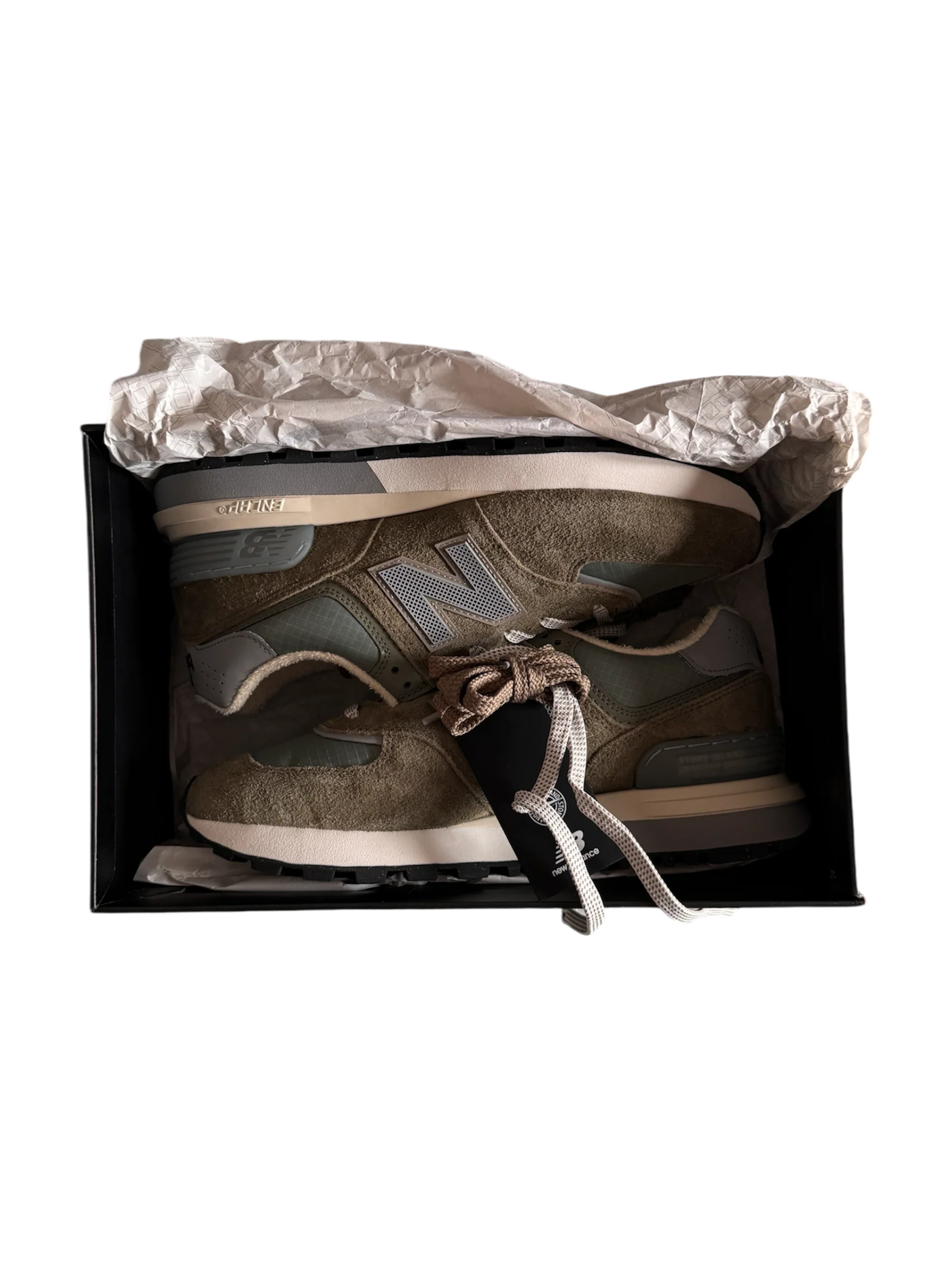 Stone Island x New Balance '574' Sneakers - 43 EU - Image 4