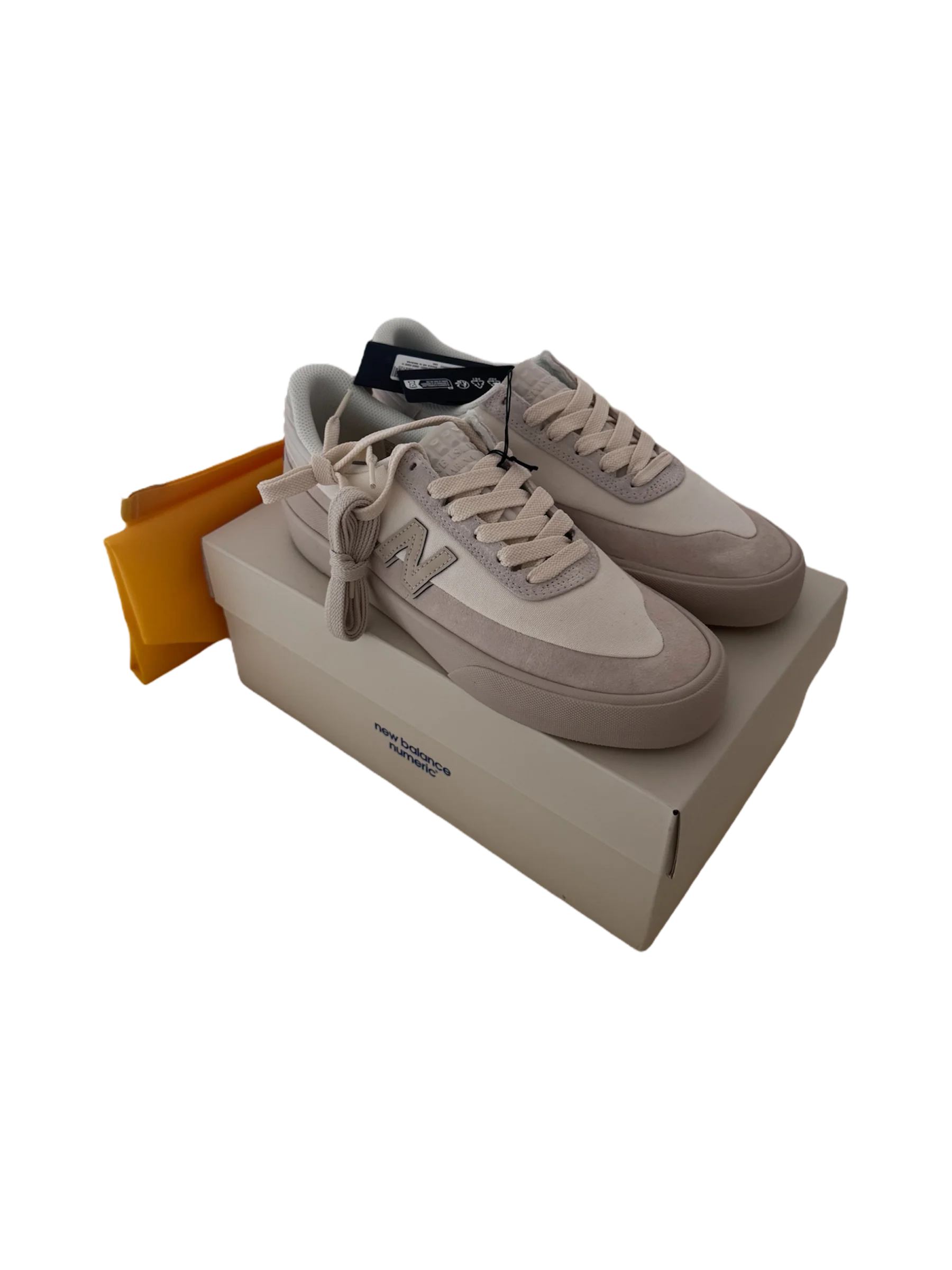 Stone Island x New Balance White Marina Sneakers - 44 EU - Image 4
