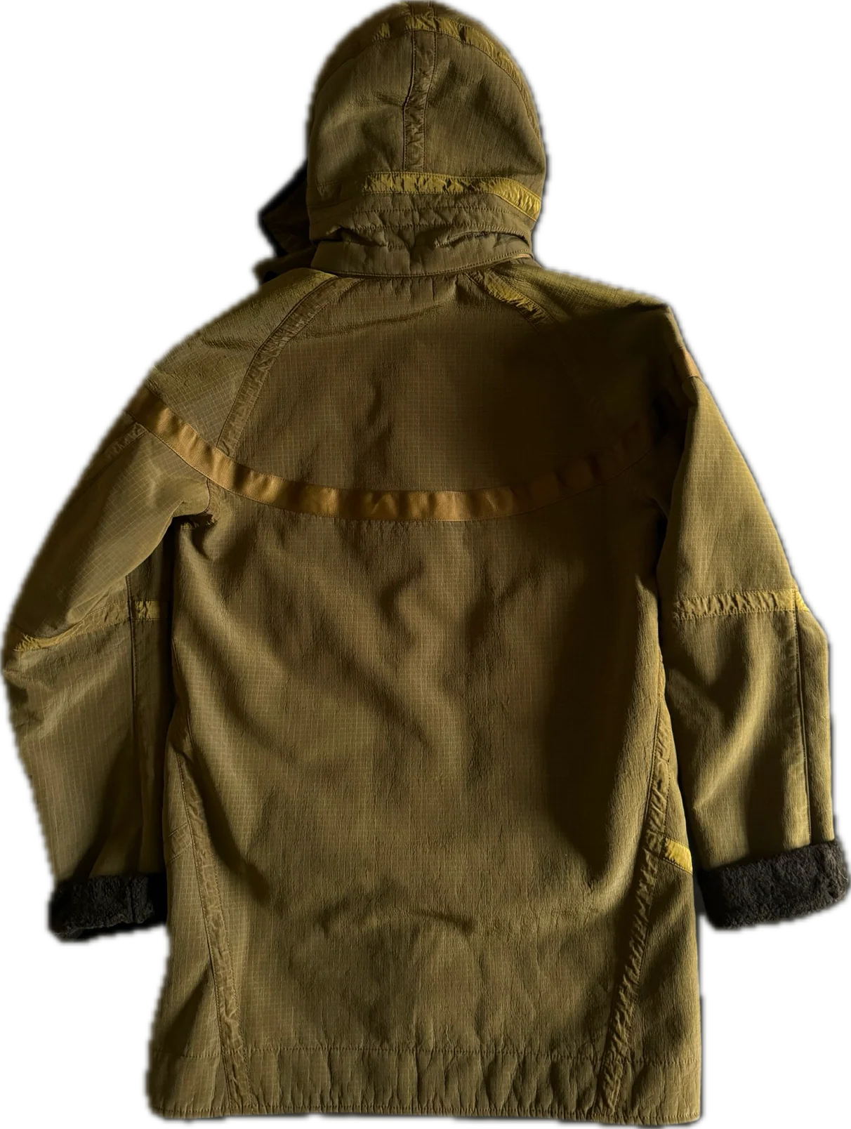 Stone Island x Nike 'Jacquard Grid On Wool Fur' Jacket - Small - Image 3