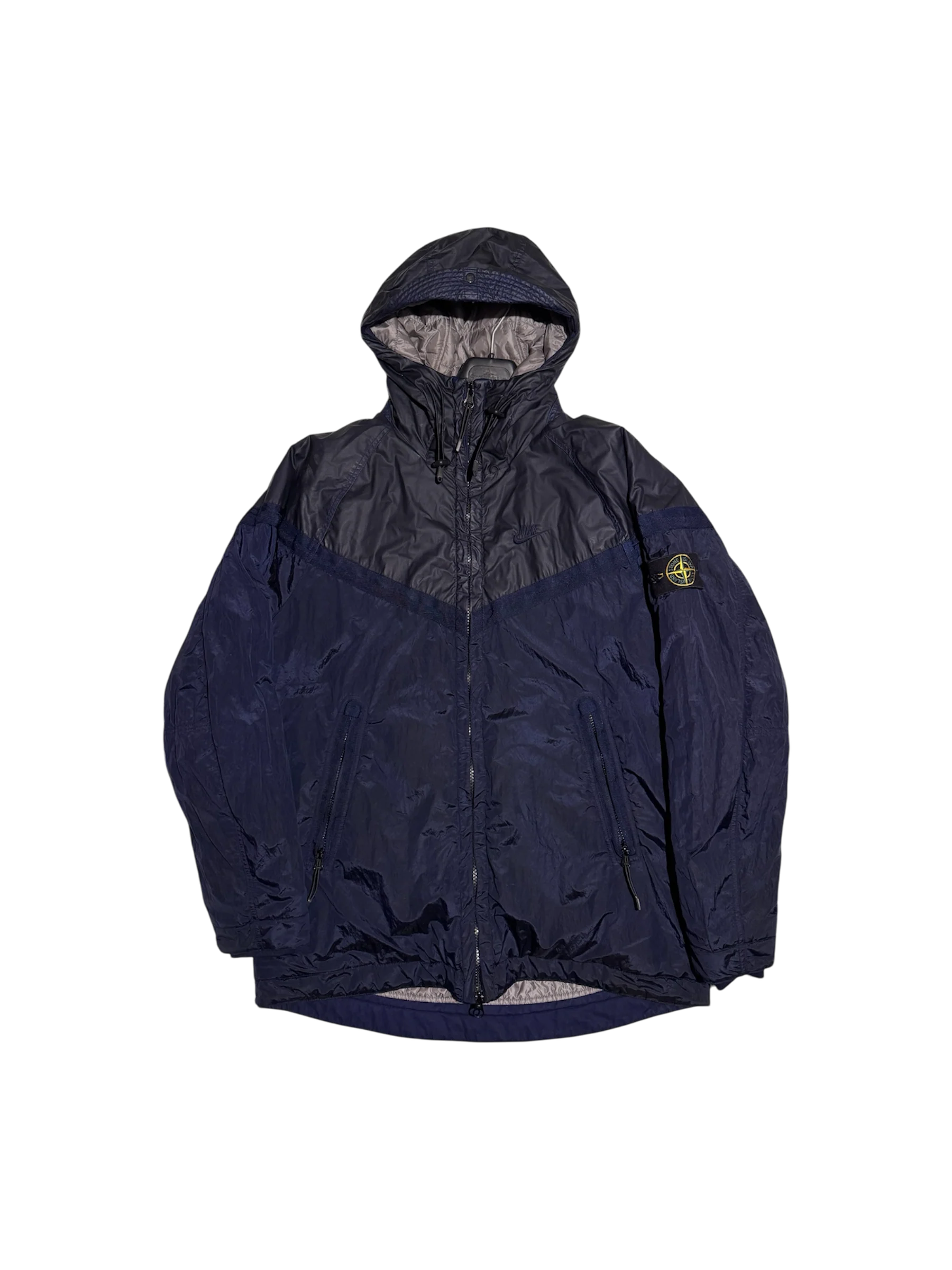 Stone Island x Nike 'Mussola Gommata / Nylon Metal' Jacket - Large