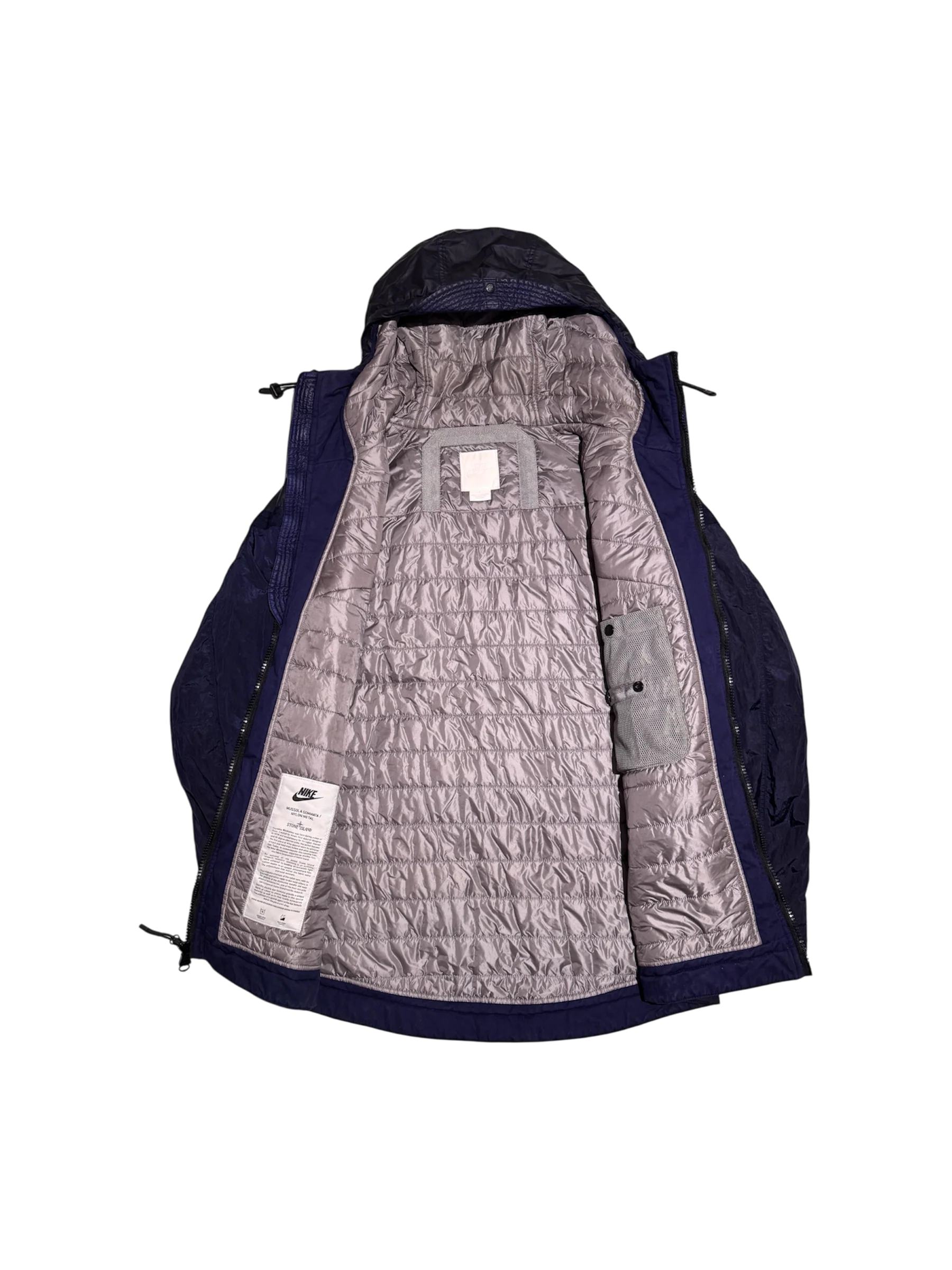 Stone Island x Nike 'Mussola Gommata / Nylon Metal' Jacket - Large - Image 2
