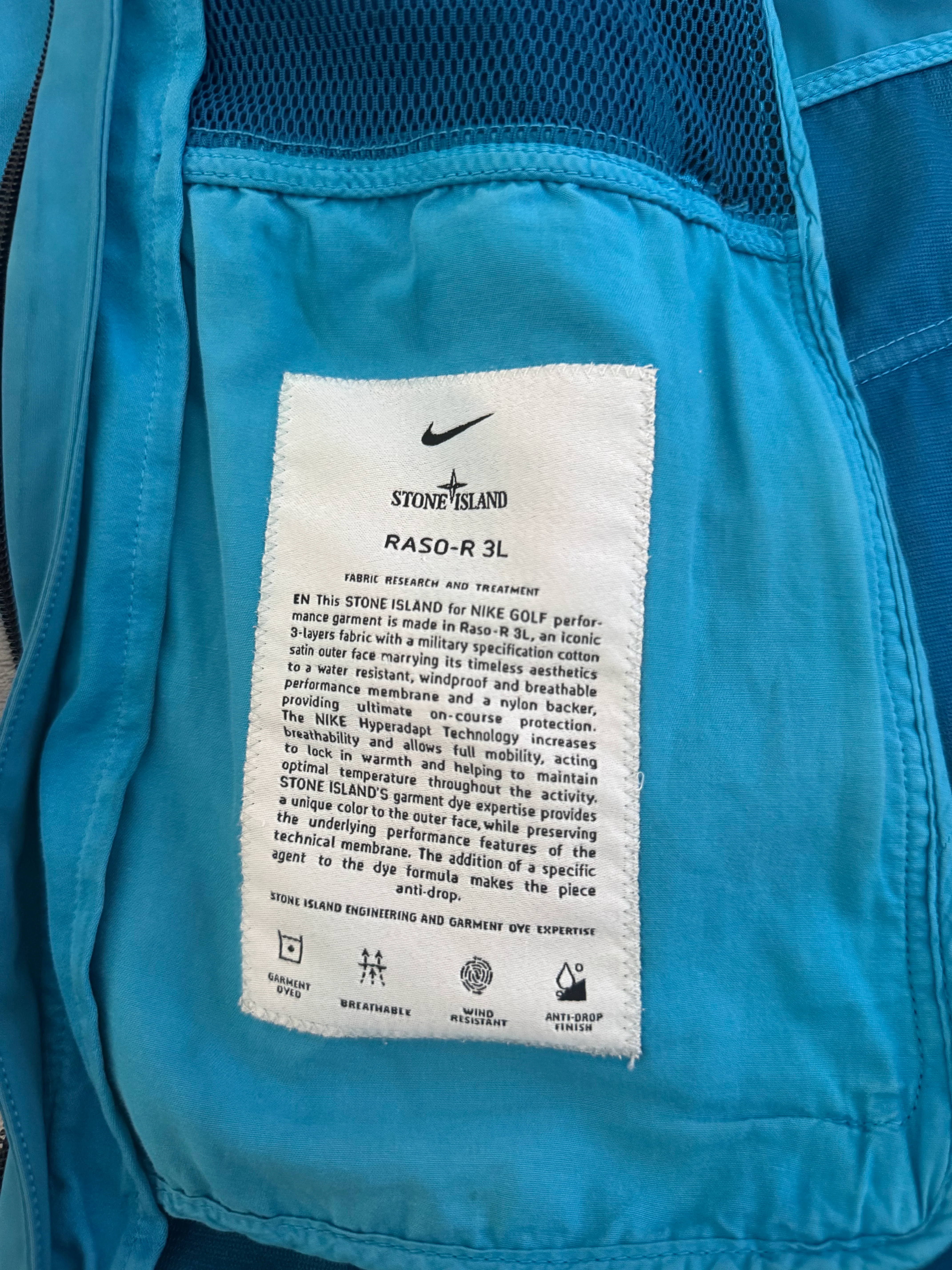 Stone Island x Nike 'Raso-R 3L' Jacket - Medium - Image 5