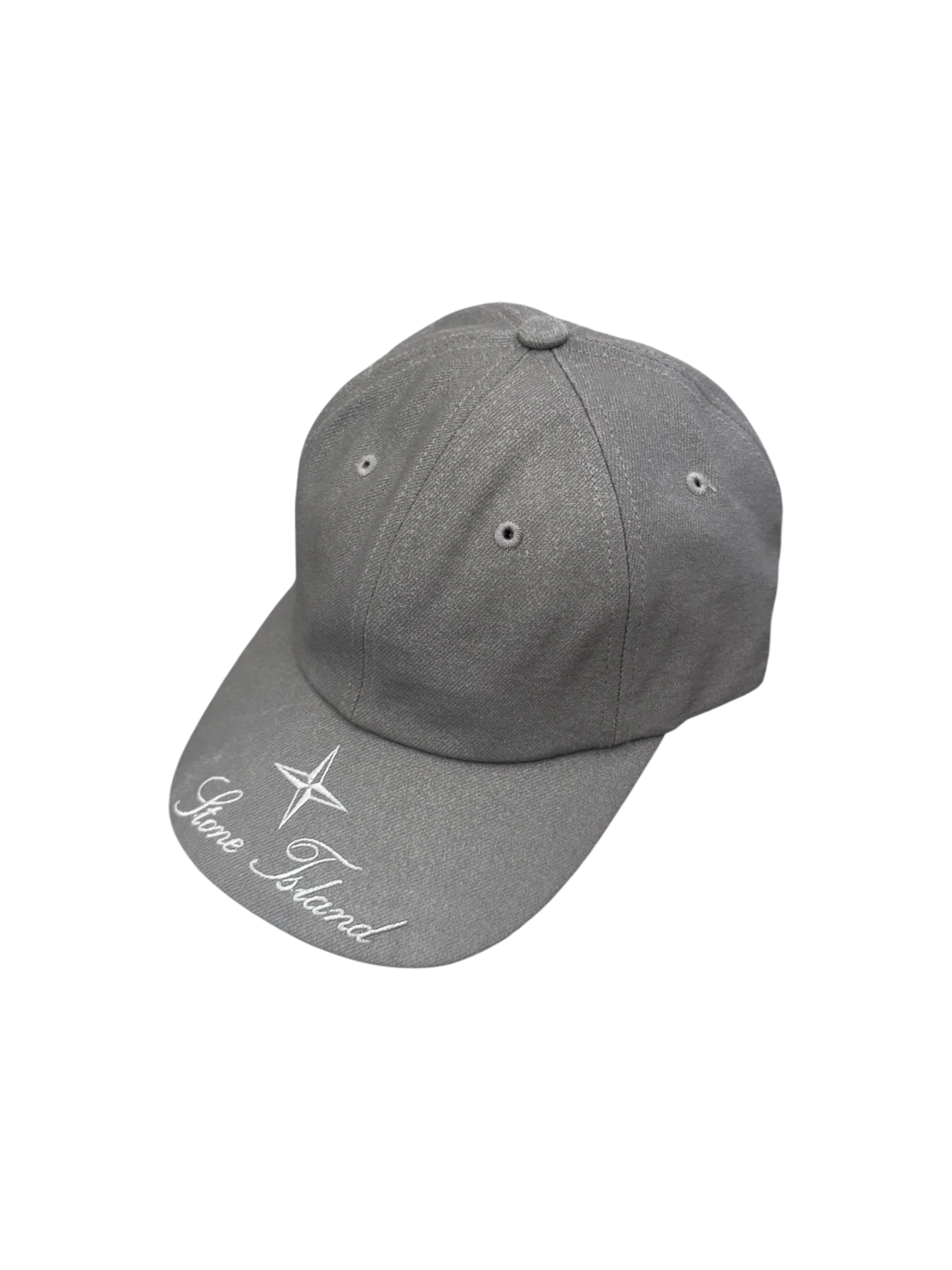 Stone Island x Supreme 'Bull Denim Reflective' Cap - Unisize - Image 2