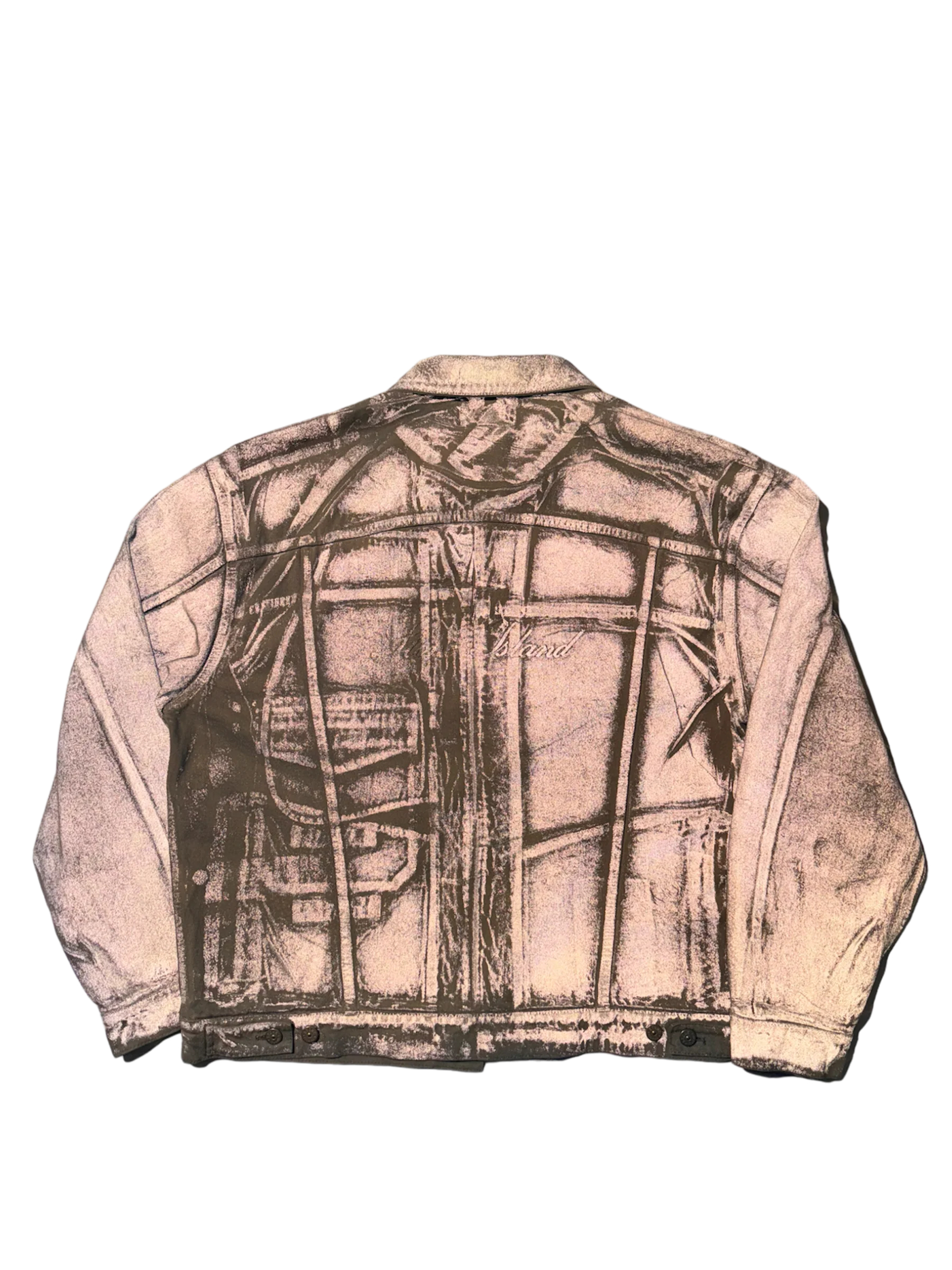 Stone Island x Supreme 'Bull Denim Reflective' Jacket - XL - Image 5