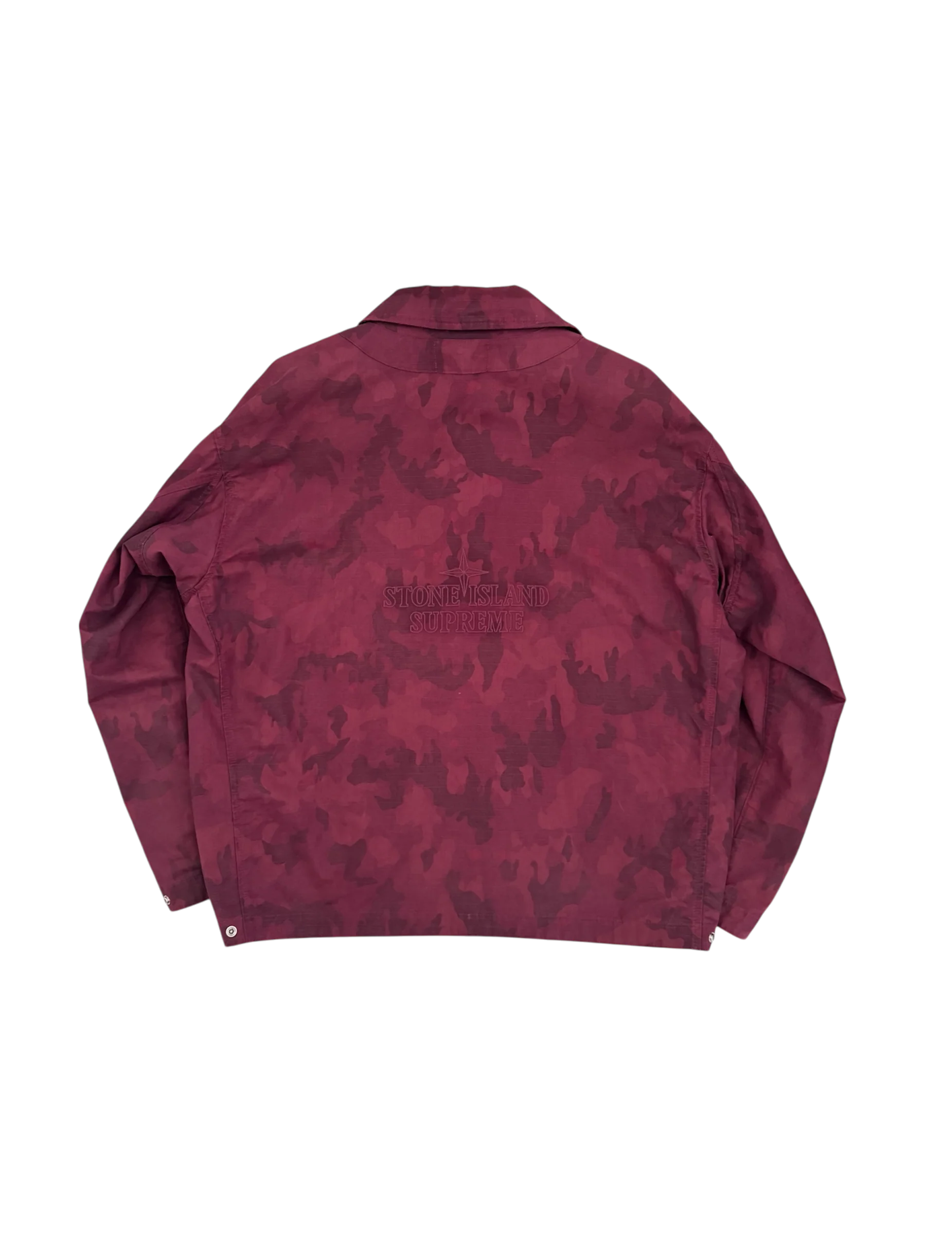 Stone Island x Supreme 'Cotton Ripstop Ice Jacket Camo' Jacket - Large - Image 5
