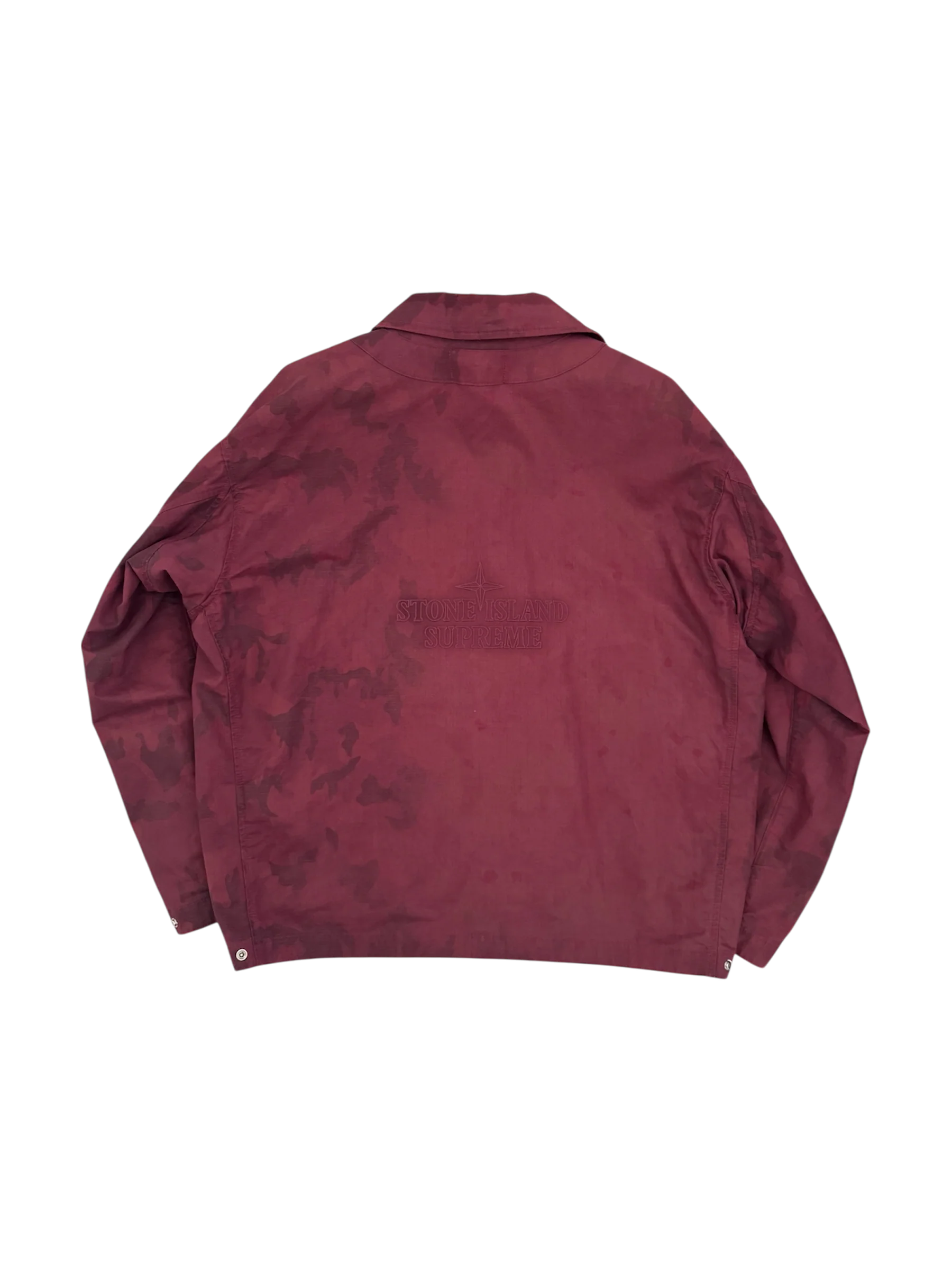 Stone Island x Supreme 'Cotton Ripstop Ice Jacket Camo' Jacket - Large - Image 6