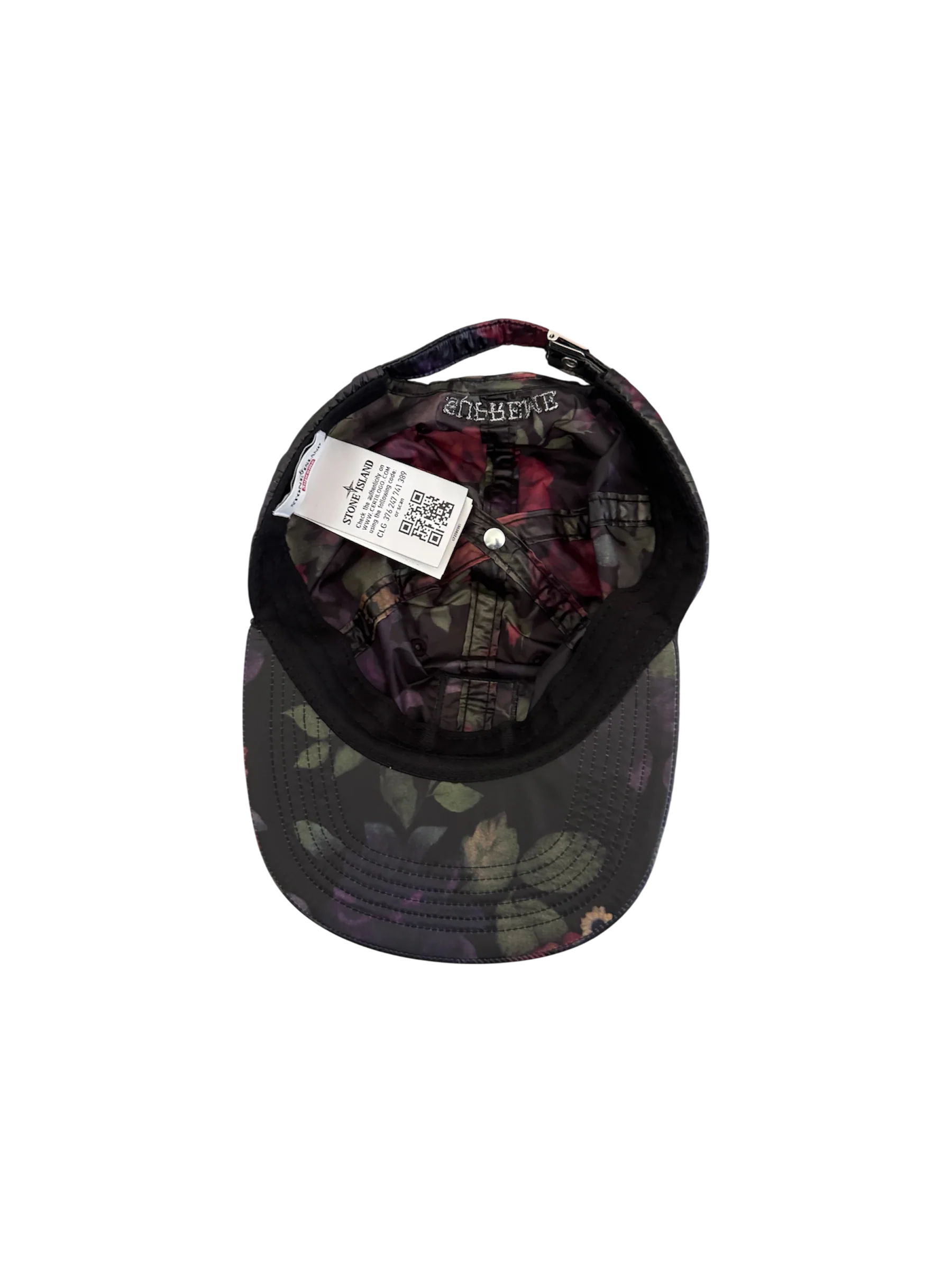 Stone Island x Supreme Floreal Cap - Unisize - Image 3