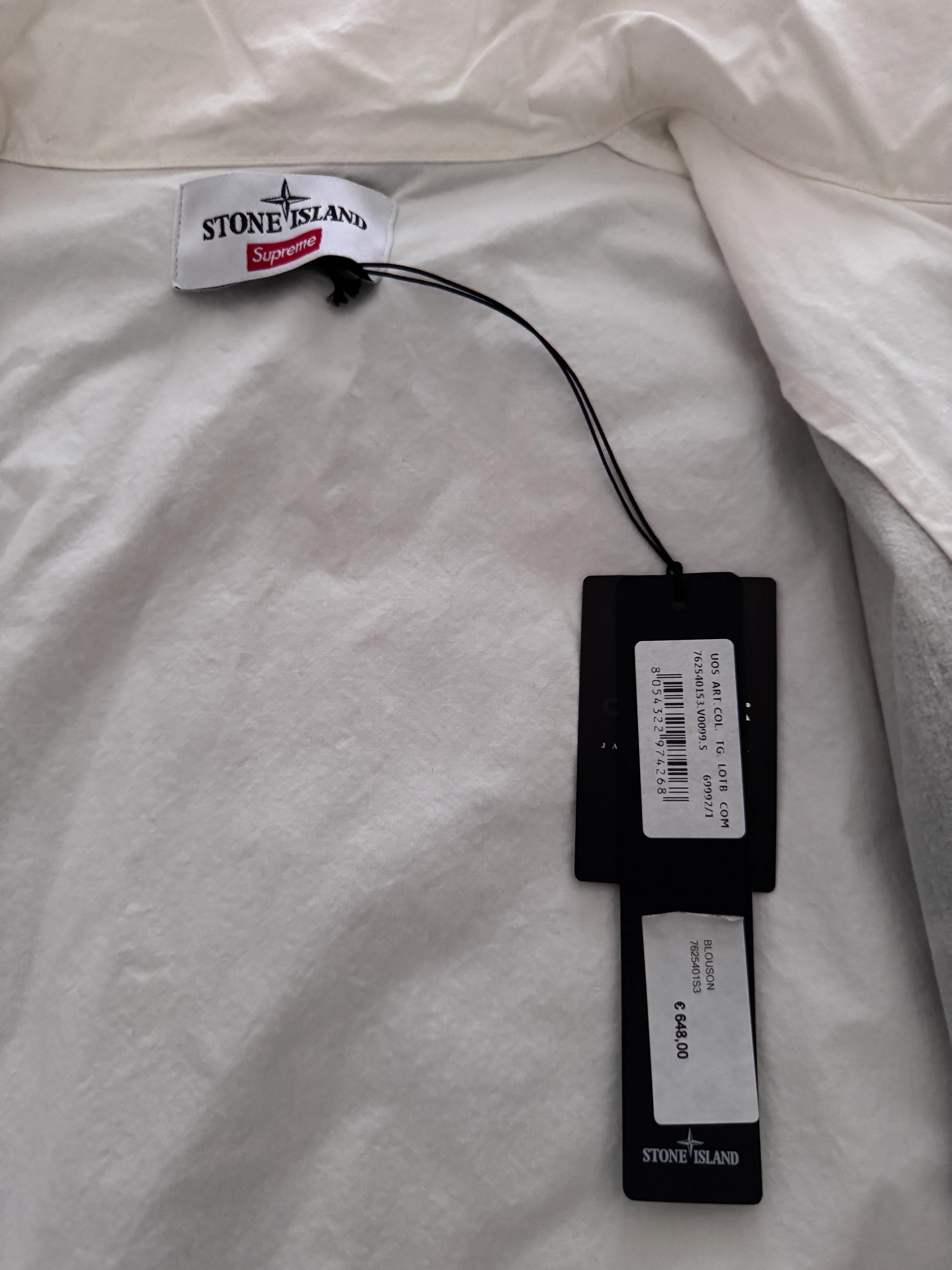 Stone Island x Supreme 'Monnalisa Cotton Cordura' Jacket - Small - Image 4