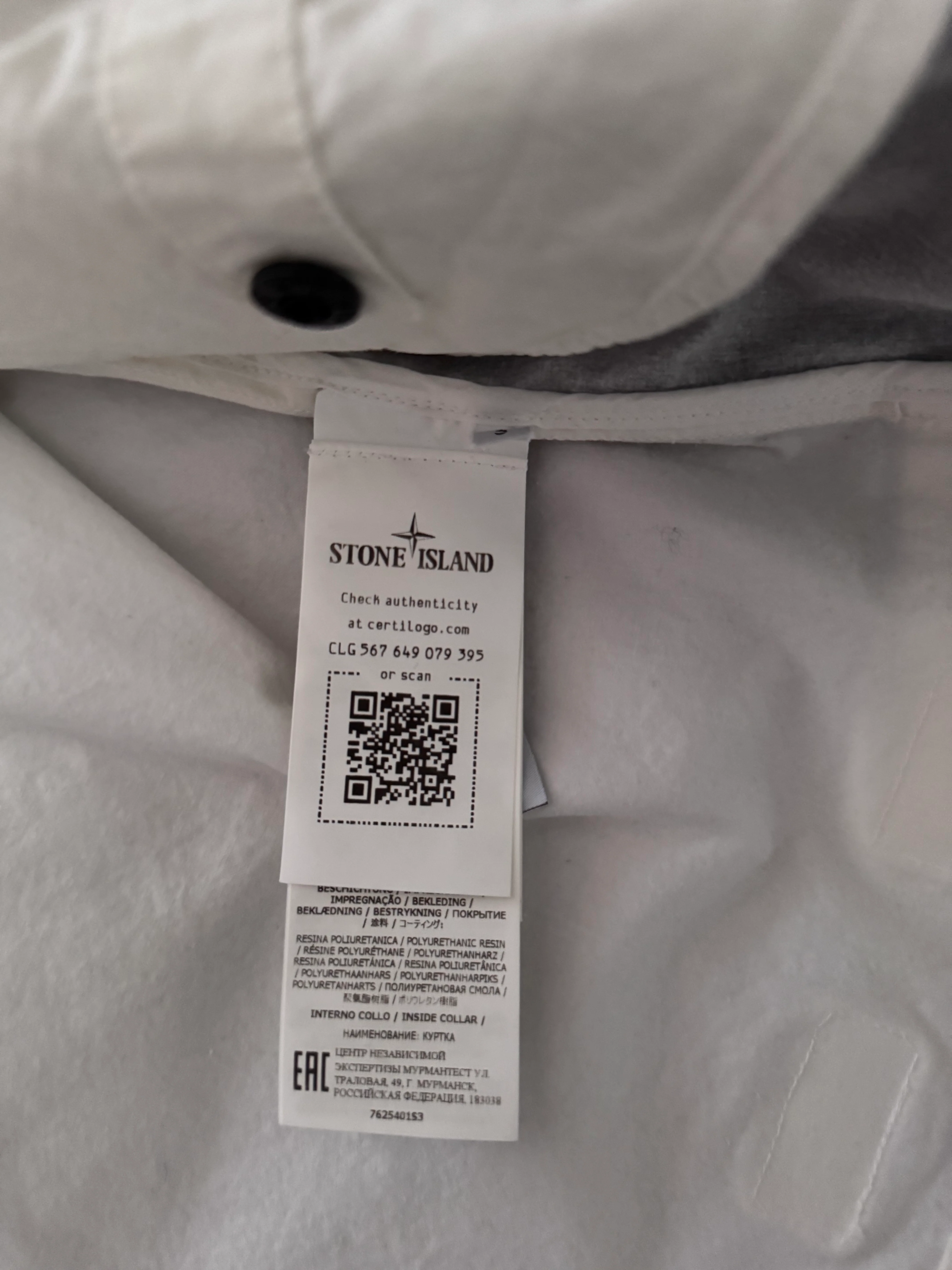 Stone Island x Supreme 'Monnalisa Cotton Cordura' Jacket - Small - Image 5