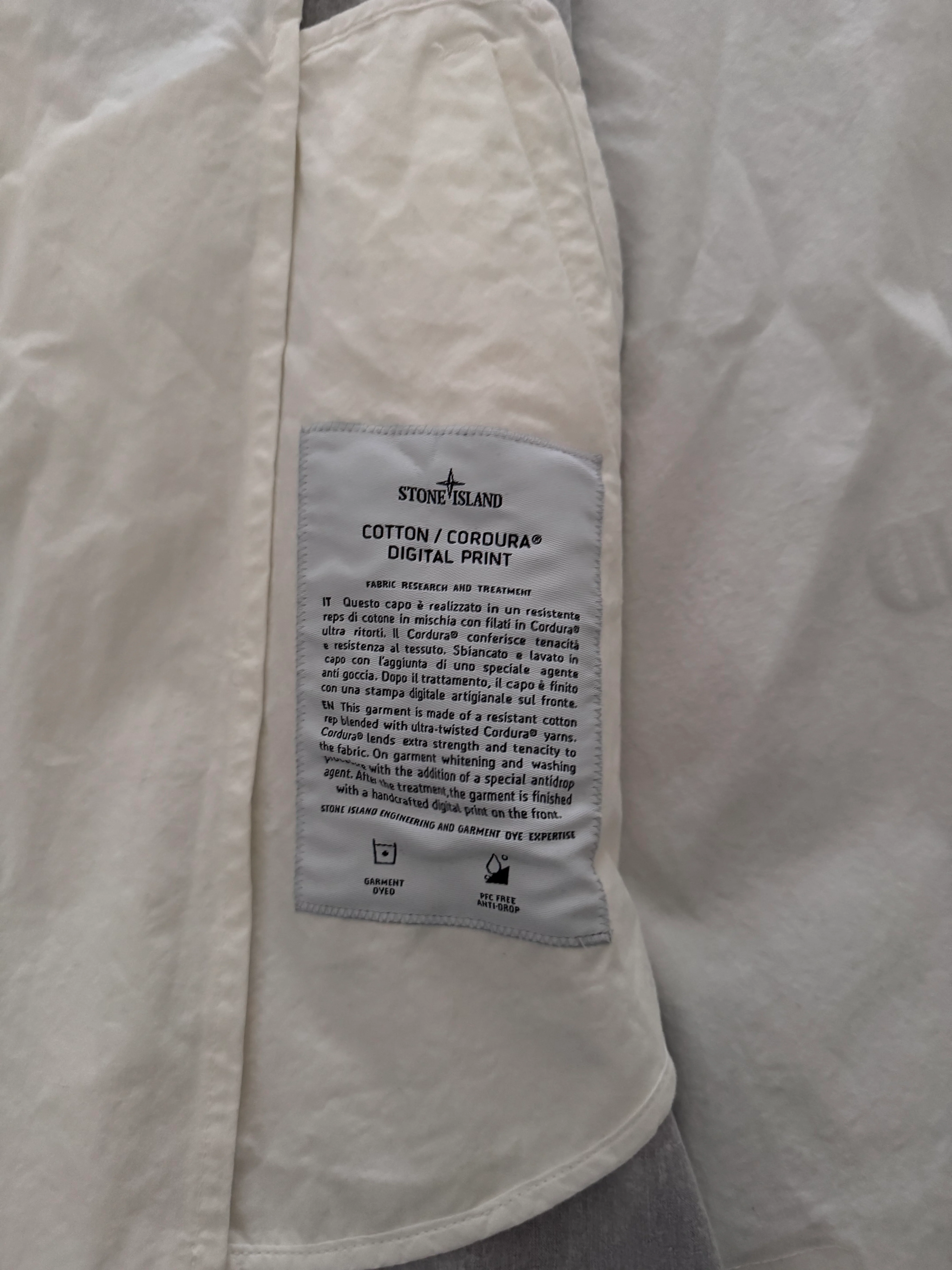 Stone Island x Supreme 'Monnalisa Cotton Cordura' Jacket - Small - Image 6