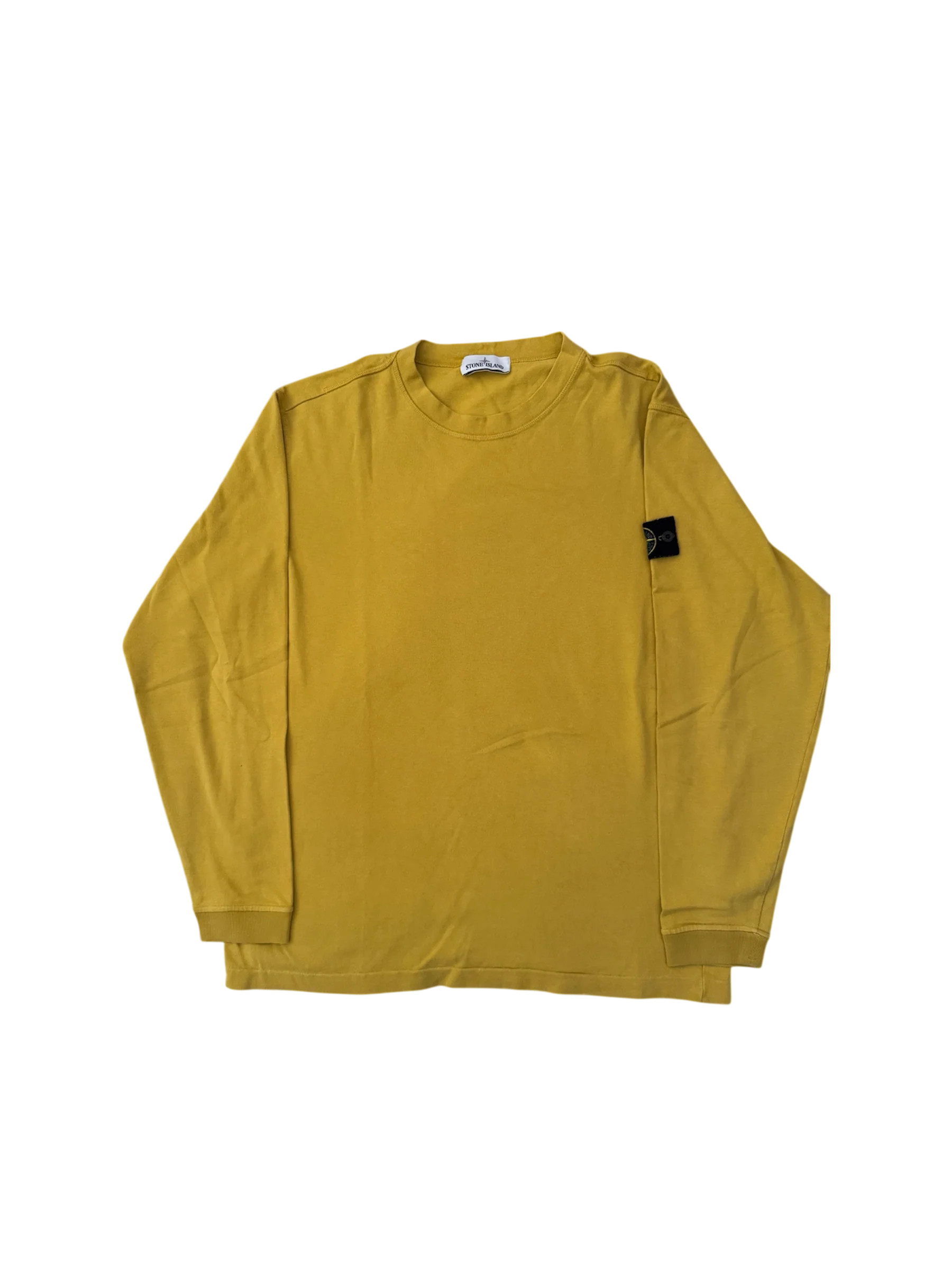 Stone Island Yellow Crewneck - XXL