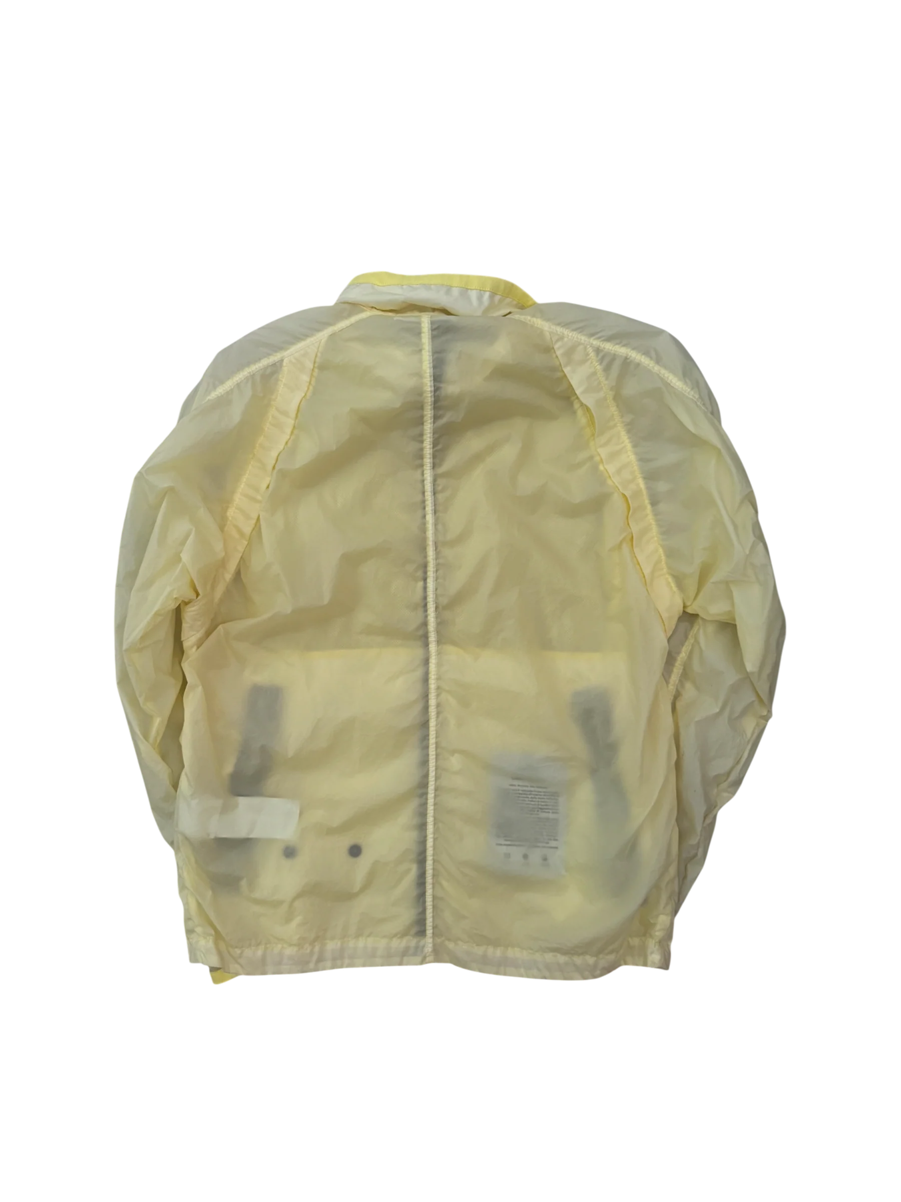 Stone Island Yellow 'Lamy Velour' Jacket - Medium - Image 3