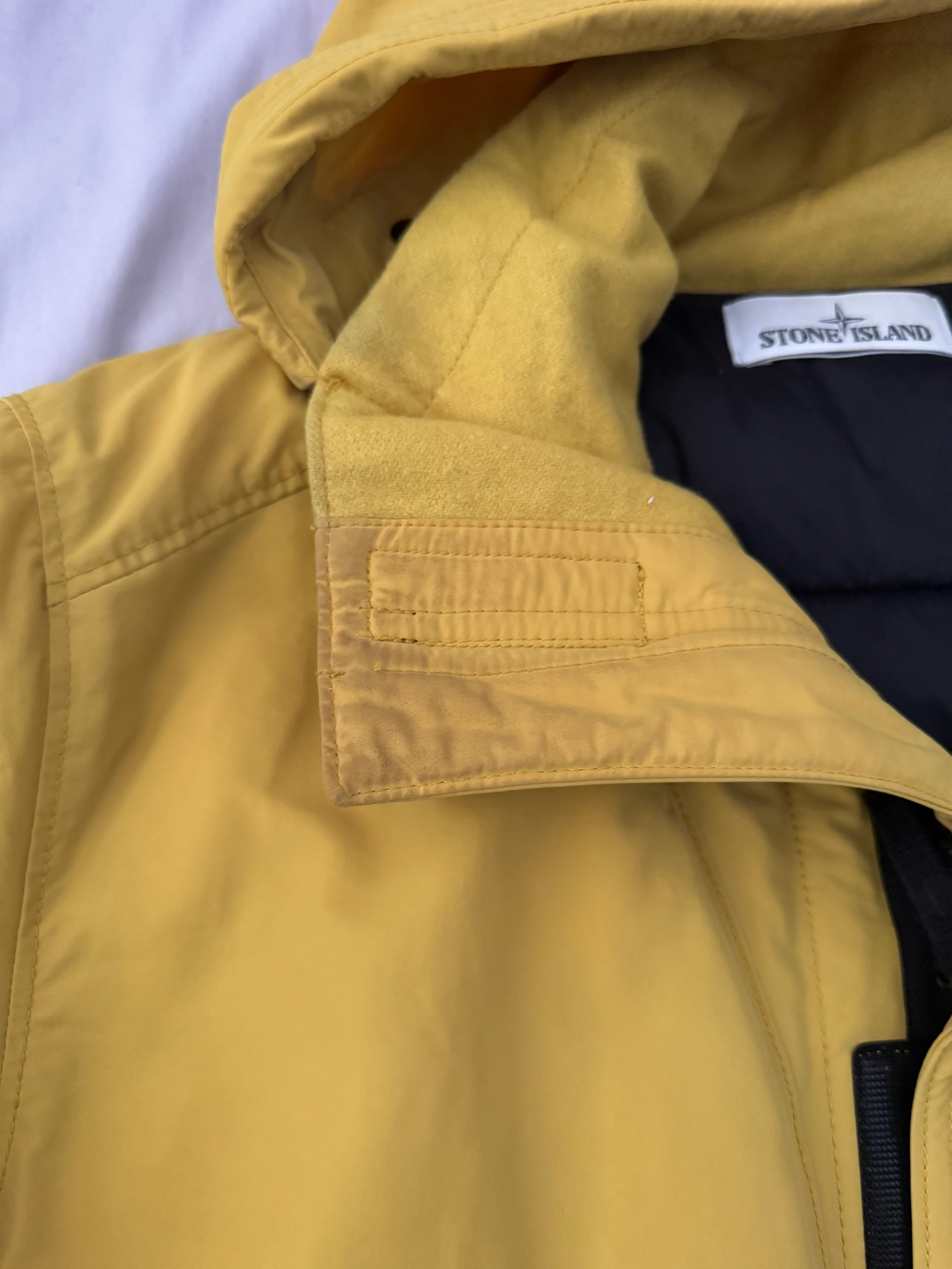 Stone Island Yellow 'Micro Reps Primaloft Insulation' Jacket - XL - Image 4