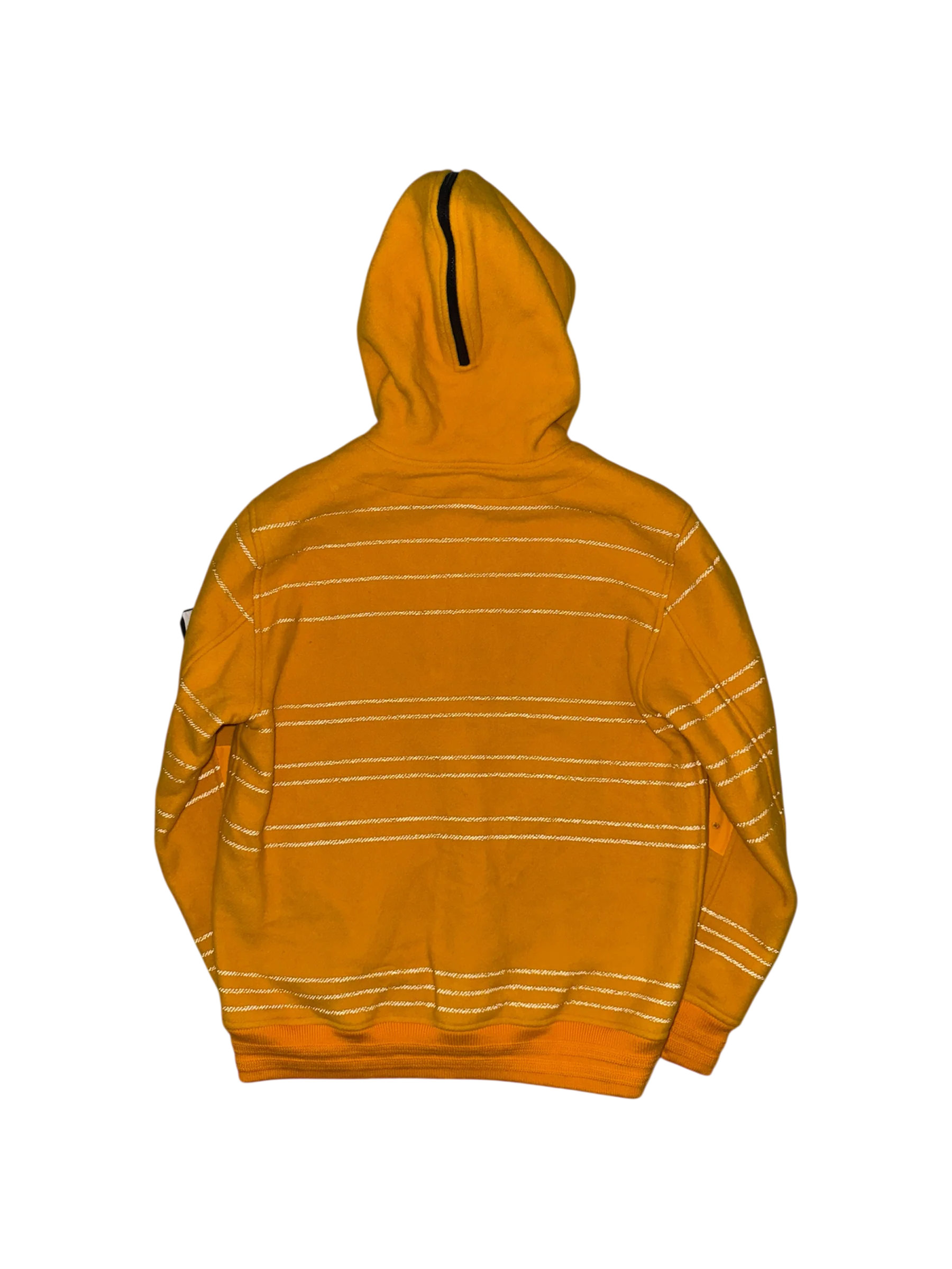 Stone Island Yellow 'Panno Militare + Righe Reflective' Jacket - Large - Image 4