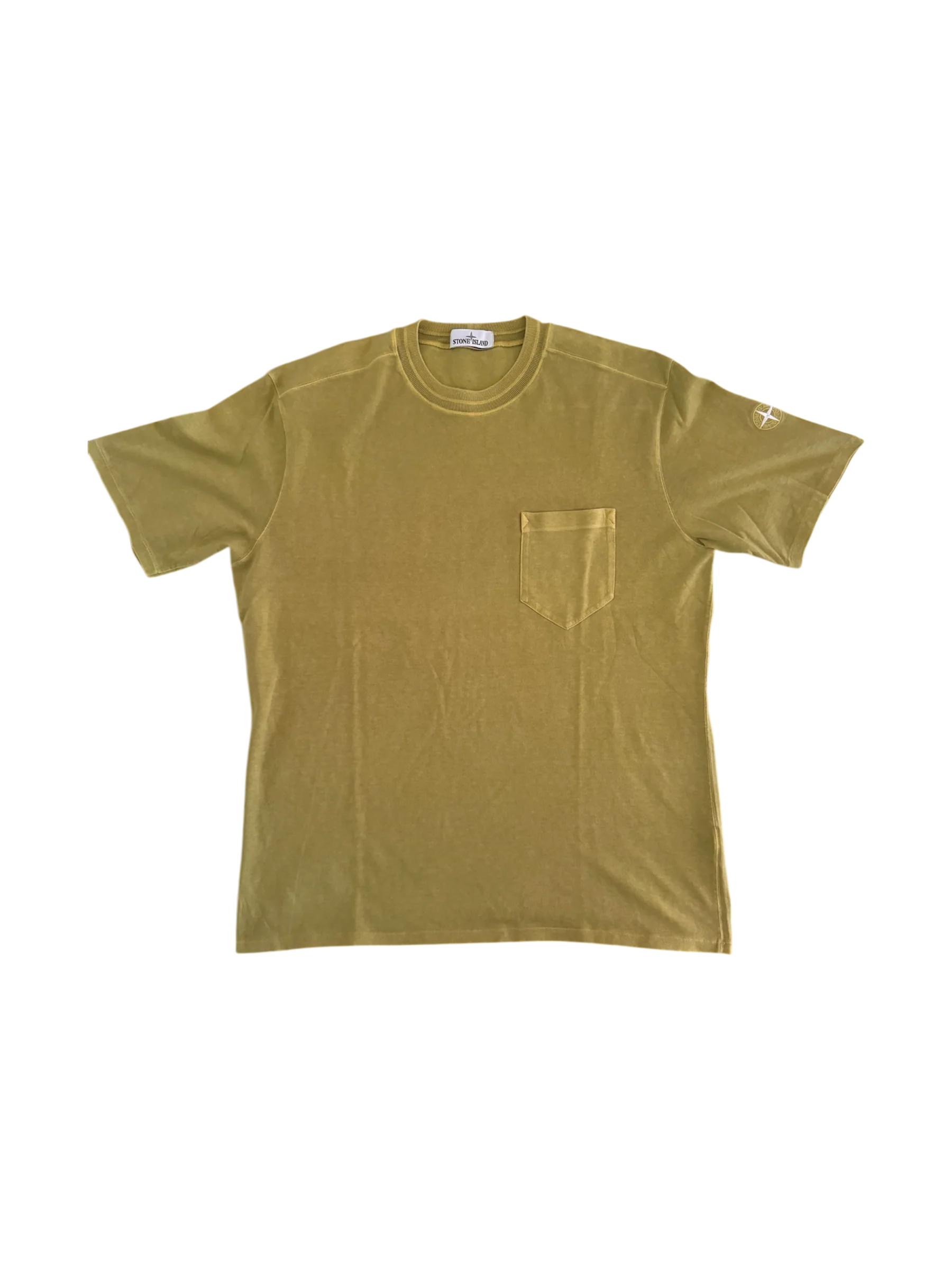 Stone Island Yellow T-Shirt - XL